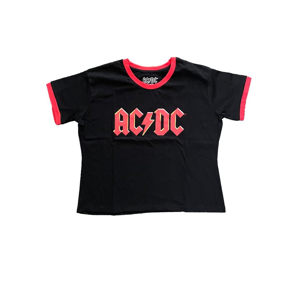 ACDC Crop Tee